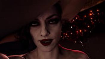 The final resident of the village, Alcina Dimitrescu