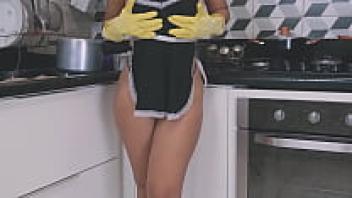 The maid made the decision to give me a kick in the behind!