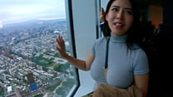 vlogging with a hot Taiwanese model (326n.h) This is the point of view.