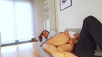I'm Incredulous! StepSon Cums in STEPMOM is under the impression that she is having a restful time in the absence of her husband!