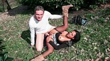 Amateur Euro - Outdoor love with an experienced man and a seductive Italian with dark hair It is the month of July.