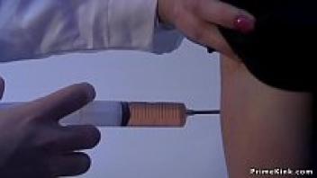 Patient anal, who is hysterical, adores the doctor.