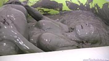 Stunning Mud Bath Girls accompanied by Mindi Mink