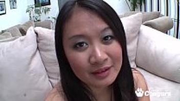 Chunky Asian Kiwi Ling Liquid Squirts Pussy Juice All Over the Place