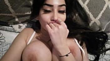 Neyla Kim, the Beauty of the East the Egyptian porngirl with the large tits and the brunette sex beurette