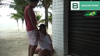 It is insane that a hot, healing crown would strip down on the beach. (Entire video available in Xvideos Red)