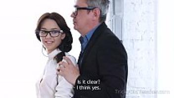 Tricky Old Teacher - Sweetie gives her teacher sexual joy.