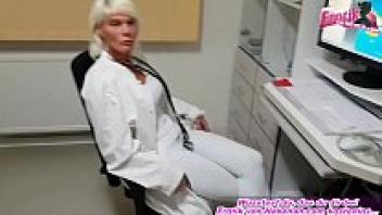 In the hospital, a German woman doctor adores her patient.