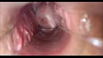 Vaginal orgasm.