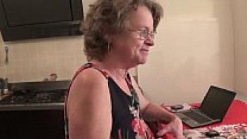 Italian granny, old baby