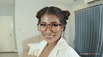 Creampie, Asian MILF Teacher