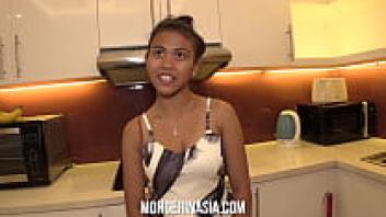 Asian Maid With Impregnated Puffy Nipples