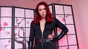 Widow in Black Constructed for Russian Ivan, Sucked and Gave Love Anal Hole: Marvel Cosplay