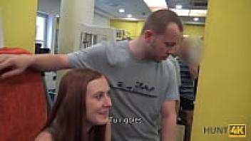 In the empty gym, HUNT4K. Cuckold for Cash allows the hunter to love his girlfriend.