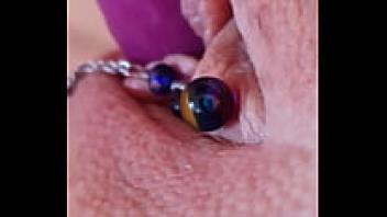 With my new piercing, Helsbels is squirting.