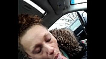 Gf blowing me in the car in public