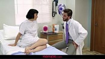 Olive Glass adores her attractive doctor in Karups.