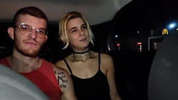 In the Uber, a pair falls in love.