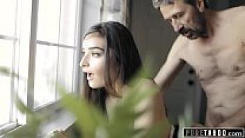Emily Willis, a PURE TABOO teen, is creampied and spanked by her stepfather!