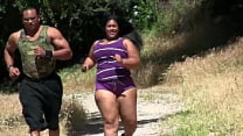 A plump girl named Delilah Black adores big cocks.