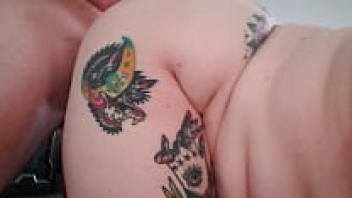 fat person with a tattoo Bbw adored