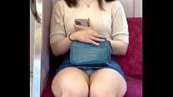 removes her underwear