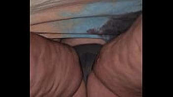 Sexy wife wearing an upskirt and sundress