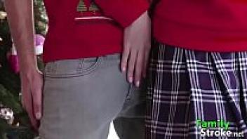 Christmas photos of a loving stepmother: Complete Videos: FamilyStroke