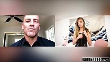 For the first time, a pure taboo teen tries submissive play with a master.