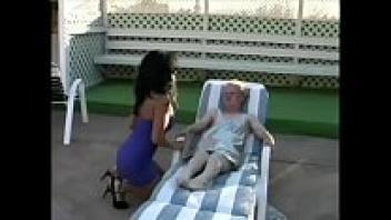 Two dwarf and midget vintage sex