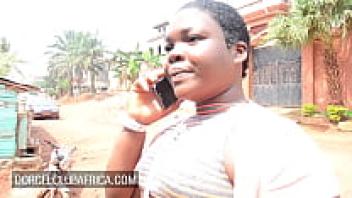 Ebony, with short hair, goes to a sex instructor