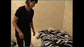 Big-tits grow up with a young boy