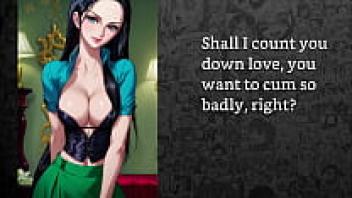 [FayGrey] [Nico Robin and Ulti join forces for your good boy training] (Joi Cei Edging Sounding Bdsm Cbt Ballbustin Femdom Encouragement Polite Domination).